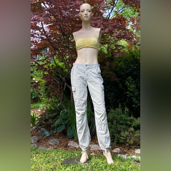 Vintage Cargo Pants with Adjustable Waist - Picture 8 of 16